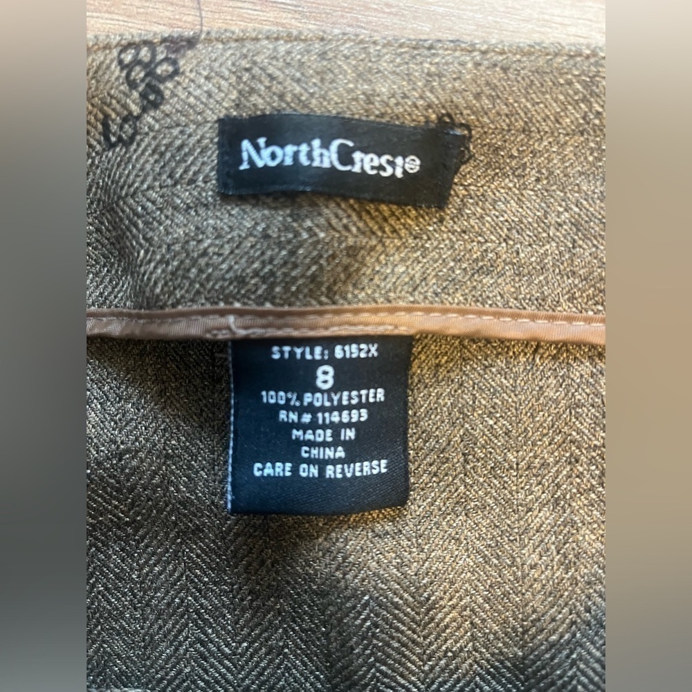 Northcrest long 70s skirt Sz 8 - Picture 6 of 6
